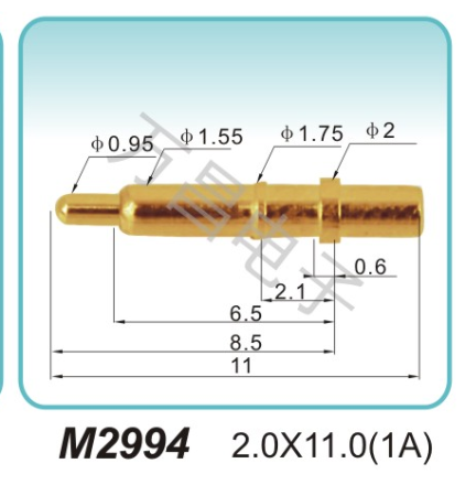 M2994 2.0x11.0(1A)pogopin	探針