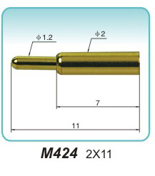 彈簧接觸針M424 2X11
