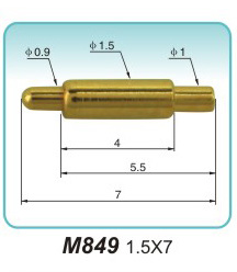 彈簧頂針M849 1.5X7