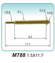 彈簧接觸針產品M788 1.5X11.7