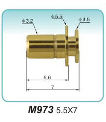彈簧電極M973 5.5X7