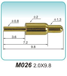 彈簧探針M026 2.0X9.8