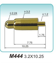 探針連接器   M444   3.2x10.25