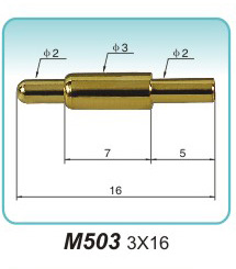 彈簧探針   M503  3x16