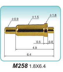 彈簧接觸針  M258  1.8×6.4