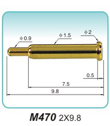 探針連接器   M470  2x9.8