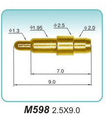 彈簧接觸針  M598  2.5x9.0