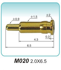 彈簧接觸針M020 2.0X6.5
