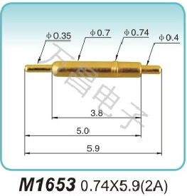 大電流探針M1653 0.74X5.9(2A)