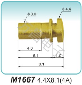 大電流探針M1667 4.4X8.1(4A)