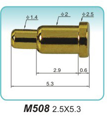 彈簧探針  M508  2.5x5.3