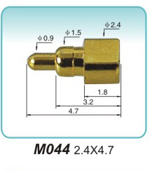 電源接觸頂針M044 2.4X4.7