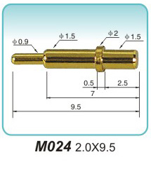 彈簧接觸針M024 2.0X9.5