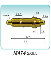 雙頭彈彈簧針M474 2X6.5