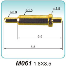 探針連接器M061 1.8X8.5