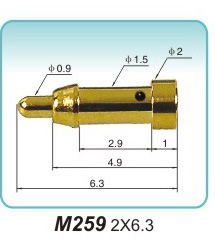 彈簧探針  M259 2x6.3