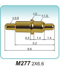 雙頭彈簧頂針M277 2X6.6
