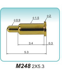 彈簧接觸針  M248  2x5.3