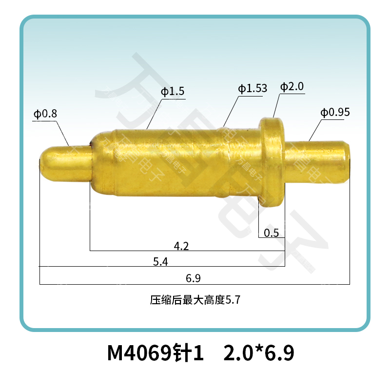 M4069針1 2.0*6.9