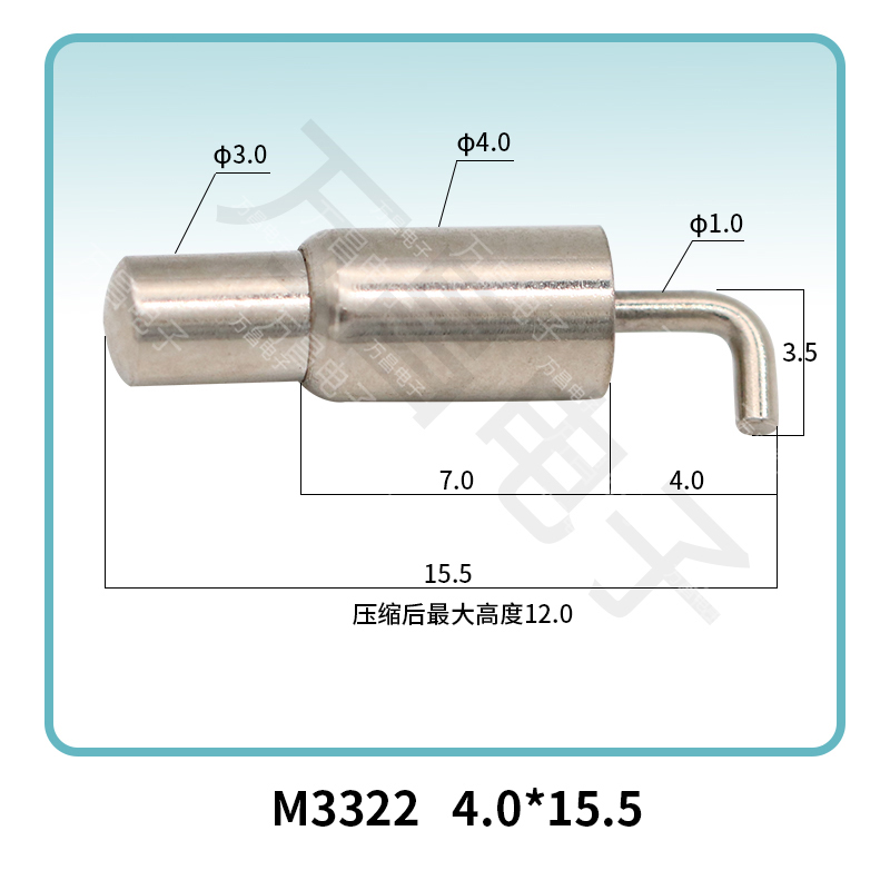 M3322 4.0*15.5